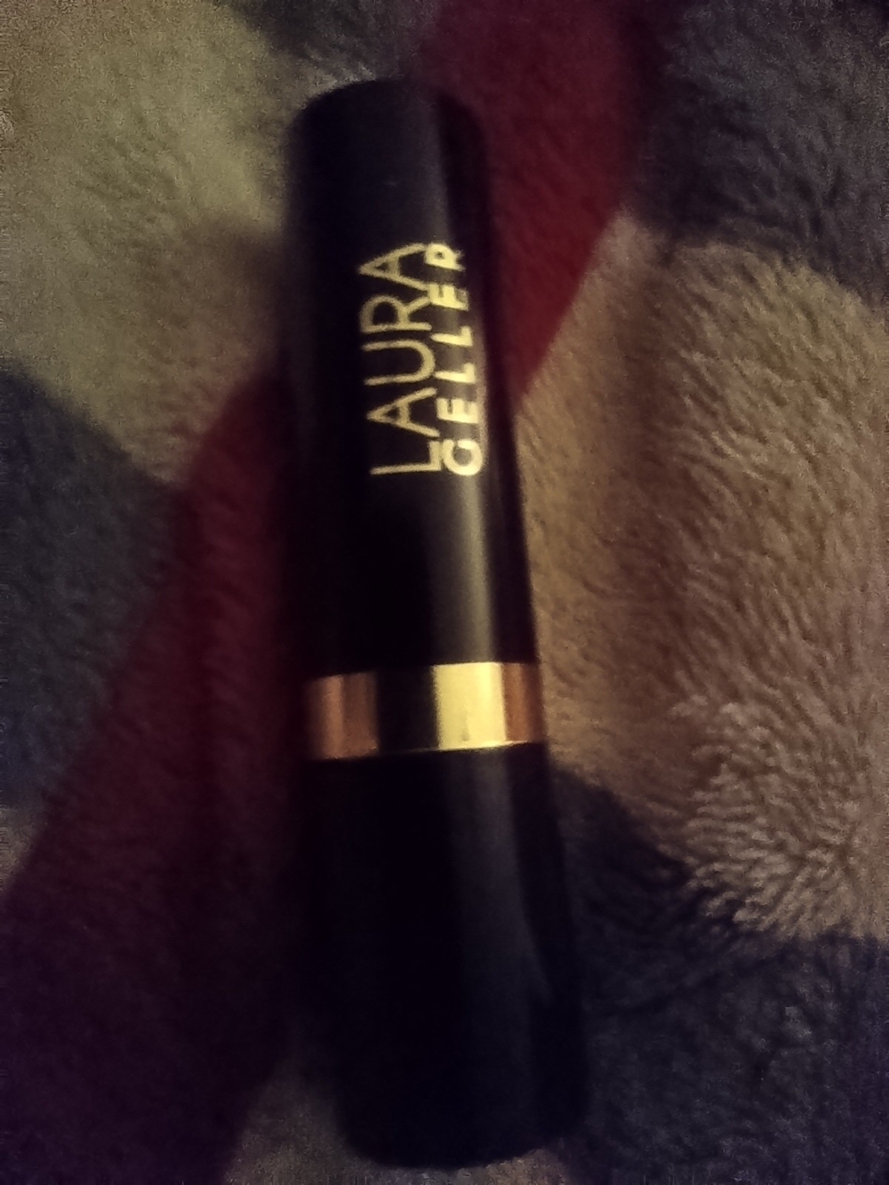 Laura Geller Orange Lipstick 'Clever' in Black Case